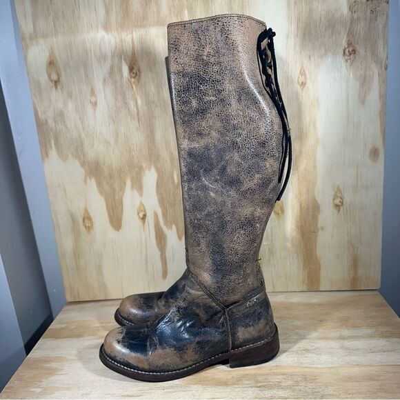 Bed Stu Manchester Distressed Boots Women’s Size 6 - Picture 1 of 7